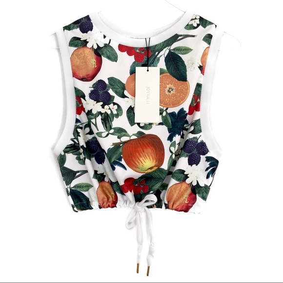 JOYRICH Orange Blossom Cropped Tank Top - Picture 1 of 8